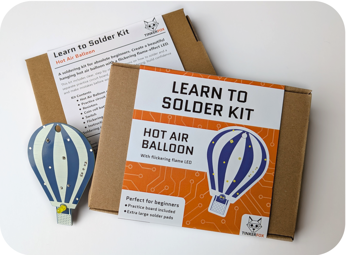 Tinkerfox soldering kit