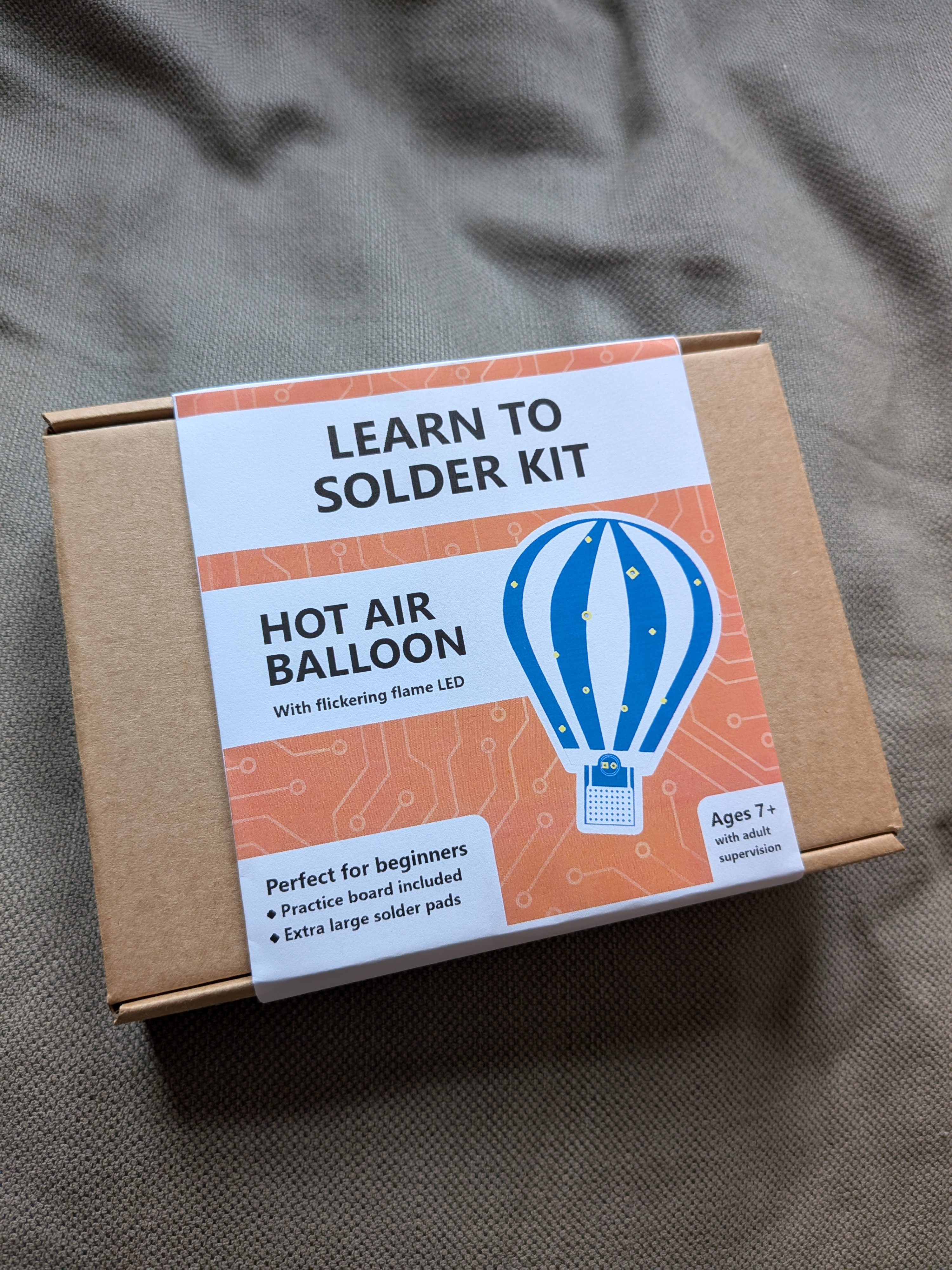 Tinker Fox soldering kit